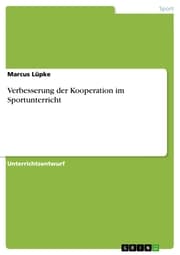 Cover von Verbesserung der Kooperation im Sportunterricht