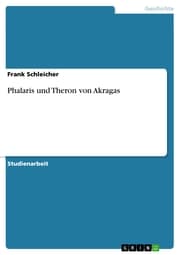 Cover von Phalaris und Theron von Akragas