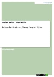 Cover von Leben behinderter Menschen im Heim