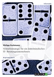 Cover von Vertriebsstrategie für ein mittelständisches IT- Beratungsunternehmen