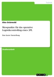 Cover von Messpunkte für das operative Logistikcontrolling eines 3PL