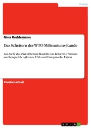 Cover von Das Scheitern der WTO Millenniums-Runde