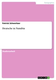 Cover von Deutsche in Namibia