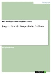 Cover von Jungen - Geschlechtsspezifische Probleme