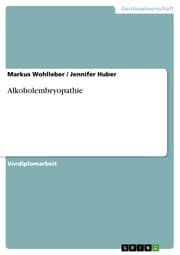 Cover von Alkoholembryopathie