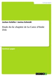 Cover von Etude du 6e chapitre de La Curee d'Emile Zola