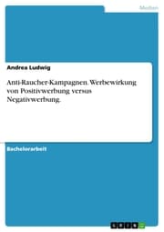 Cover von Anti-Raucher-Kampagnen. Werbewirkung von Positivwerbung versus Negativwerbung.