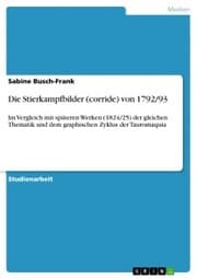 Cover von Die Stierkampfbilder (corride) von 1792/93