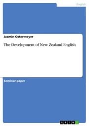 Cover von The Development of New Zealand English