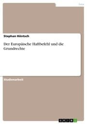 Cover von Der Europäische Haftbefehl und die Grundrechte