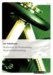 Cover von Methoden im Krafttraining: Hypertrophietraining