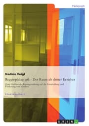 Cover von Reggiopädagogik - Der Raum als dritter Erzieher