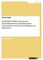 Cover von Konfliktfeld Offshoring: Interne Standortkonkurrenz multinationaler Unternehmen und die Auswirkungen auf Mitarbeiter