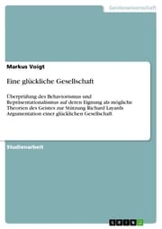 Cover von Eine glückliche Gesellschaft