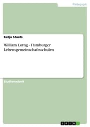 Cover von William Lottig - Hamburger Lebensgemeinschaftsschulen
