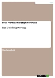 Cover von Der Webdesignvertrag