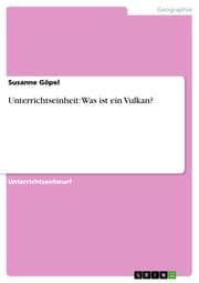 Cover von Unterrichtseinheit: Was ist ein Vulkan?