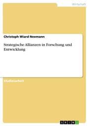 Cover von Strategische Allianzen in Forschung und Entwicklung