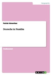 Cover von Deutsche in Namibia