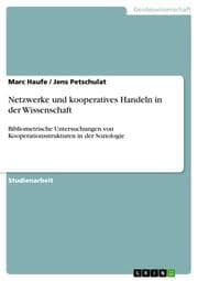 Cover von Netzwerke und kooperatives Handeln in der Wissenschaft