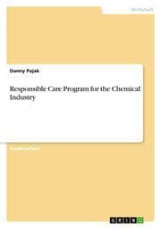 Cover von Responsible Care Program for the Chemical Industry