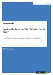 Cover von Spiritual Isolation in 'The Ballad of the Sad Cafe'