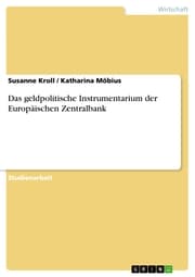 Cover von Das geldpolitische Instrumentarium der Europäischen Zentralbank