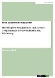 Cover von Hochbegabte Schülerinnen und Schüler: Möglichkeiten der Identifikation und Förderung
