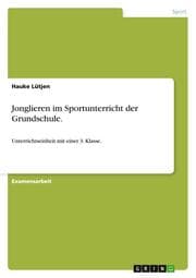 Cover von Jonglieren mit Kindern in der Grundschule