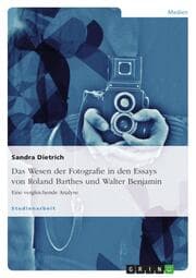 Cover von Das Wesen der Fotografie