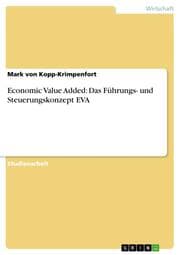 Cover von Economic Value Added: Das Führungs- und Steuerungskonzept EVA