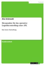 Cover von Messpunkte für das operative Logistikcontrolling eines 3PL