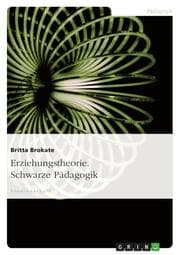 Cover von Erziehungstheorie.Schwarze Pädagogik