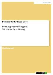 Cover von Leistungsbeurteilung und Mitarbeiterbeteiligung