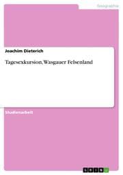 Cover von Tagesexkursion, Wasgauer Felsenland