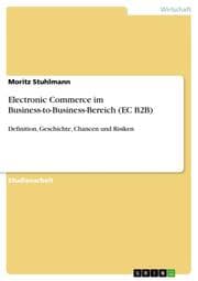 Cover von Electronic Commerce im Business-to-Business-Bereich (EC B2B)