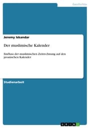 Cover von Der muslimische Kalender