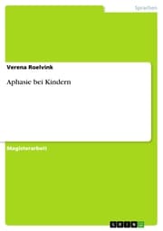 Cover von Aphasie bei Kindern