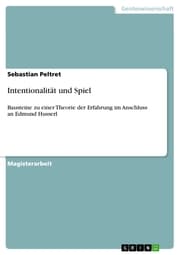 Cover von Intentionalität und Spiel