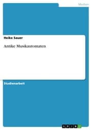 Cover von Antike Musikautomaten