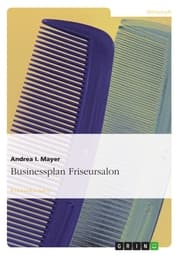 Cover von Businessplan Friseursalon