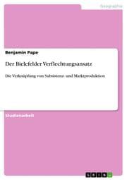 Cover von Der Bielefelder Verflechtungsansatz