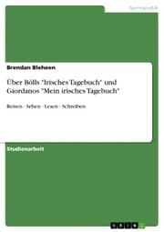 Cover von Über Bölls 'Irisches Tagebuch' und Giordanos 'Mein irisches Tagebuch'
