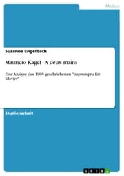 Cover von Mauricio Kagel - A deux mains