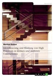 Cover von Identifizierung und Bindung von High Potentials in kleinen und mittleren Unternehmen