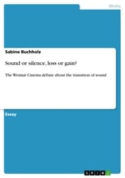 Cover von Sound or silence, loss or gain?