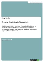 Cover von Braucht Demokratie Tugenden?