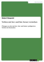 Cover von Verben mit her- und hin- besser verstehen