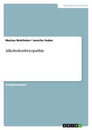 Cover von Alkoholembryopathie