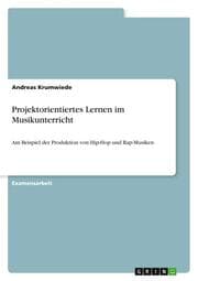 Cover von Projektorientiertes Lernen im Musikunterricht